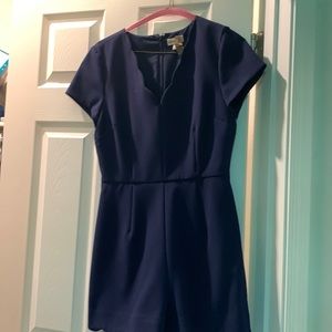 Skort sundress size 4 blue very flattering and substantial material